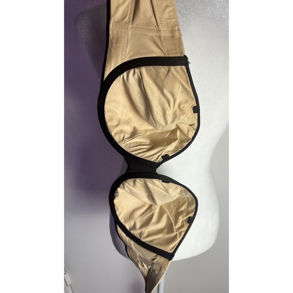 Victoria's Secret Pure Black Solid‎ 34DD Bare Every Day Strapless Bra VS - Picture 6 of 6